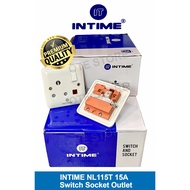 INTIME NL115T 15A/32A SWITCH SOCKET C/W NEON