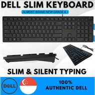 Dell Keyboard KB216 Wired Keyboard Dell USB Keyboard Full Size Keyboard Authentic Dell (Refurbished 