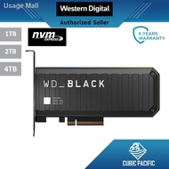 ﹍◘Western Digital WD Black AN1500 NVMe PCIe Gen3 x8 SSD Add-in -Card Internal with RGB (1TB/2TB/4TB)