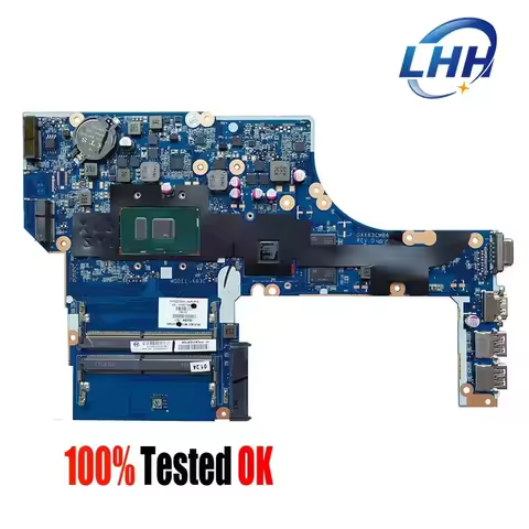 For HP Probook 450 G3 470 G3 Laptop Motherboard DA0X63MB6H1 Mainboard i3-6100 i5-6200U i7-6500U CPU 