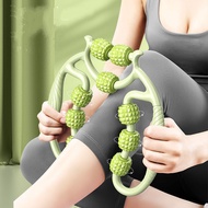 ‍ ️Yoga Massage Stick Leg And Arm Exercise 9 Wheels Relax Tight Muscles Calf And Massager