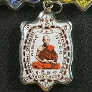 PHRA LP LIEW STRONG PROTECT KING WEALTHY TORTOISE RICH LUCK SUCCESS RARE OLD THAI BUDDHA AMULET PEND