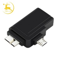 Micro-USB3.0/2.0 Adapter Quasi-Connector 2-In-1 OTG Adapter for Samsung and  Mobile Phones and Tablets