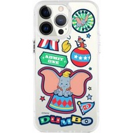 (多種型號可選)迪士尼 Badge 小飛象 iPhone 15/14/13/12/11/Pro/Pro Max 標準防摔保護殼-5378 手機殻