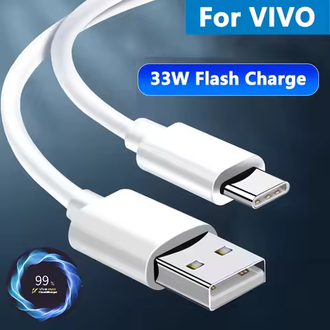 18W 9V 2A Super Flash Charge Cable USB Type C Charger For VIVO Y21a Y21e Y21t iQOO U5 Y32 Y55s 5G