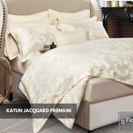 KATUN Premium Jacquard Cotton Bed Sheet Size 160x200 King 180x200 Extra King 200x200 140x200 - 90x20