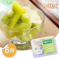 *【MANGOHOUSE】屏東枋山愛文芒果青冰6盒組(500g/盒 固形物300g)