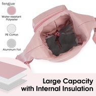 fengjue Water Bottle Carrier Bag With Straps Adjustable Shoulder Bag Bottle Accessories Walking Picn