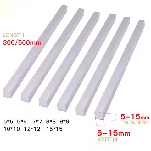 Aluminum bar thickness 5-15mm width 5-15 length 300 500mm aluminum alloy Aluminium Flat Bar plate 5 