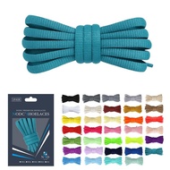NODC OVAL Shoelaces, 7mm Wide, 120cm/140cm/160cm, for Sneakers, Men's and Women's, 35 Colors, Easy t