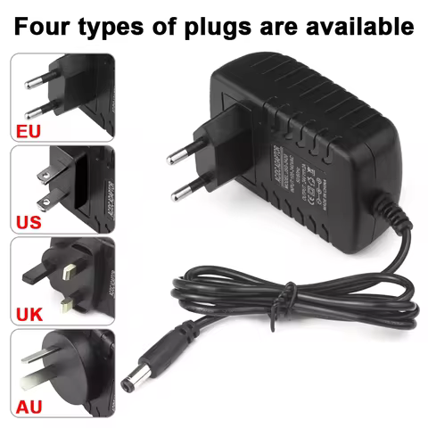 Universal LED Driver AC110-240V to DC12V/24V 1A/2A/3A/5A/6A/8A/10A Power Supply Adapter with EU US A