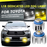 (NEW 2025) 2PCS L1B monochrome/Dual Color Yellow White Car Led Fog Lights Reversing FOR TOYOTA INNOV