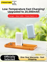 pisen | 3C Certified Airplane-Allowed 3-in-1 Power Bank 20000mAh