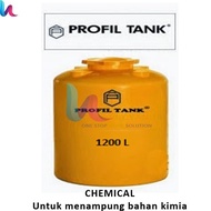 Tangki Air Plastik Profil Tank 1200 Liter Kimia Chemical Tda Par