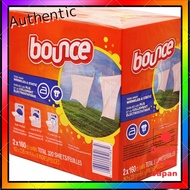 Bounce Dryer Sheets Fabric Softener for Dryer 160 Sheets 2-Pack Set