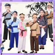 Children Fool Moving Mountain Performance Costume Compassionate Farmer Performance Costume Farmer's 