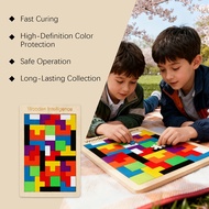 3D Brain Teaser Toy Funny Colorful Brain Training Toy Early Educational Toy