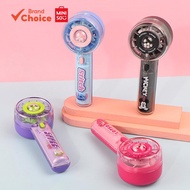 MINISO  disney pixar visible power series - transparent turbine  stitch & buzz mini fan portable