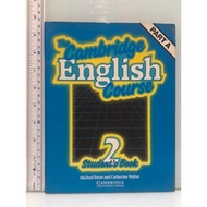 The Cambridge English 2 Students Book CAMBRIDGE