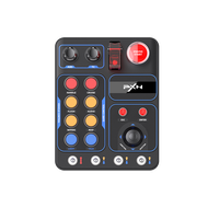 PXN CB1 Simulator Race Central Control Box ปุ่มมัลติฟังก์ชั่นกล่องควบคุม RGB สําหรับ EURO Truck Simu