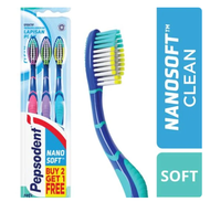 PEPSODENT Sikat Gigi SENSITIVE Nano Soft ISI 3- SENSITIVE CARE GIGI SENSITIVE