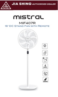 Mistral 16" DC Stand Fan with Remote MIF407R
