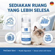 PetClear Cat Pheromone Spray 50ml Semburan Feromon Kucing Untuk Rumah Perjalanan & Cat Carrier