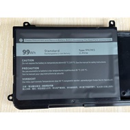 Battery 99Wh 11.4V MG2YH 9NJM1 HF25 For Dell Alienware 15 R3 R4 17 R4 R5
