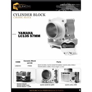 LHK RACING Y15/LC CERAMIC BLOCK 57MM DOME 2.5MM