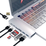 7 In 1ฮับ USB 3.1 Type-C กับอะแดปเตอร์ HDMI4K Thunderbolt 3 USB C ฮับพร้อมฮับ3.0 TF ช่องเสียบ SD สำหรับ MacBook Air Pro 2020 M1ชิป