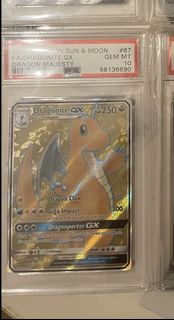 PSA 10 Dragonite GX 67/70 UR 啟暴龍 美版
