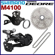 *NEW* Shimano DEORE M4100 10 Speed Groupset MTB Bike RD-M4120 Rear Derailleur SL-M4100 Shrifter CS-M