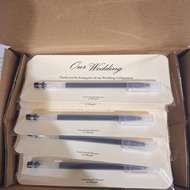 20pcs, 30pcs Card + Pen CUSTOM Doorgift for Various Ceremonys