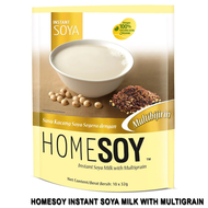 Homesoy Instant Soya Milk with Multigrain (32g x 10s) | Instant Breakfast