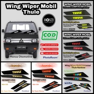 wing wiper mobil/truk universal ( TERBARU ) Isi 2 Pcs