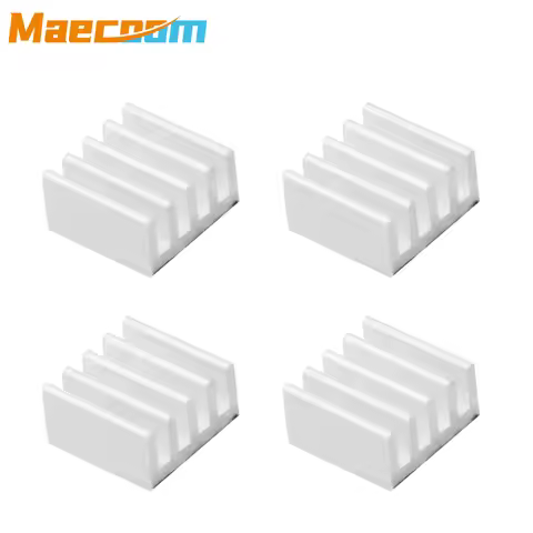 10Pcs Mini Adhesive Aluminum Radiator Heatsink A4988 Heat Sink 9x9x5mm Cooler For 3D Printer Stepper
