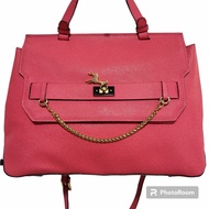 MARTINE SITBON Shoulder Bag Top Handle Tas Jinjing Wanita Pink