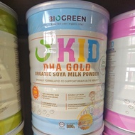 Biogreen OKid DHA Gold Organic Soya Milk Powder 800g