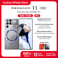 REDMAGIC 11 PRO 5G Handphone Snapdragon 8 Elite Gen 5 RAM 16GB + ROM 512GB Liquid Cooling Gaming Sma