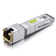 10Gtek 1.25/2.5/5/10G-T SFP+ to RJ45 CAT.6a Copper Transceiver Auto-Negotiation SFP+ Ethernet Module