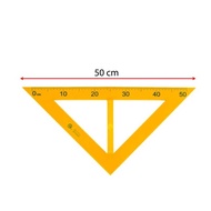 Plastic 45 Set Square