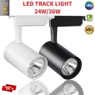 MOODI LED TRACK LIGHT MD-RTL01-COB 24W/36W BLACK / WHITE COVER / WARM WHITE / DAYLIGHT COLOR