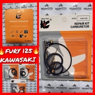✼✧FURY 125 Carburetor Repair Kit (Carb Kit) Kawasaki - MIUMOTO