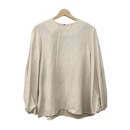 Ebure Tshirt Size 3 beige Women Long sleeves Direct from Japan Secondhand
