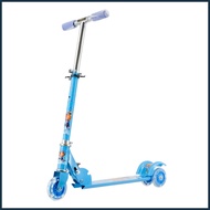 Kids Kick Scooter 2 Wheel LED Lighted Wheels 2 Wheel Folding Scooter for Children Aged 3-10 Outdoor 