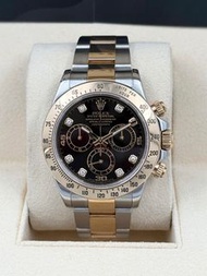 ROLEX 勞力士 DAYTONA 116523G 黑色鑽石字 2016年