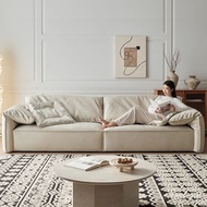 Living Room Small Apartment Jane Ears North Elephant European Style Sofa Flannel Scratching Sofa Ext