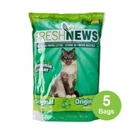 FRESH NEWS RECYCLED PAPER CAT LITTER 4LBS