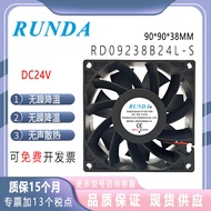 Brand New RUNDA 24V RD9238B24L-A/-S/L24L-A 0.45/0.6/0.41/0.80A Fan
