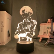 Taiwan Aqi Welfare · Anime Merchandise Attack On Titan Levi Ackerman Hand Office Night Light Desktop